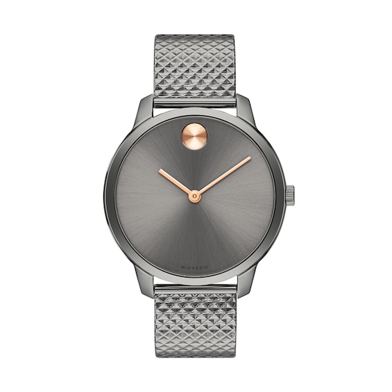 Ladies' Movado Bold®Grey IP Watch with Grey Dial (Model: 3600597)