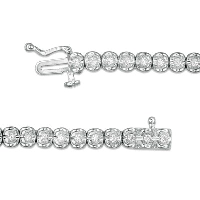 CT. T.W. Diamond Tennis Bracelet in 10K White Gold