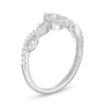 Thumbnail Image 2 of 0.23 CT. T.W. Diamond Marquise Frame Promise Ring in 10K White Gold