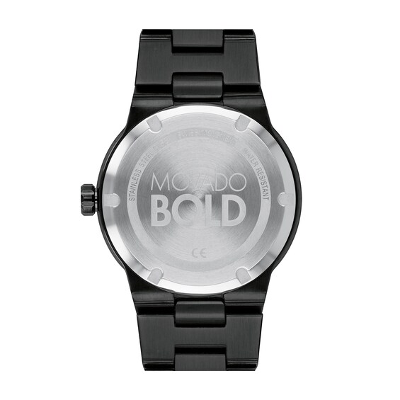 Men's Movado Bold® Fusion Black IP Watch (Model: 3600662)