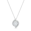 0.40 CT. T.W. Composite Diamond Whirlwind Pendant in 10K White Gold