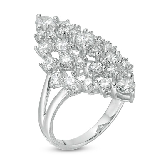 2.00 CT. T.W. Composite Diamond Marquise Ring in 10K White Gold