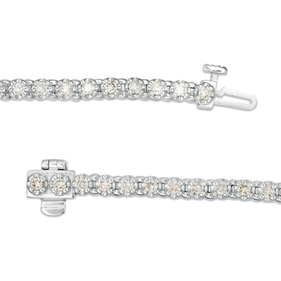 2.00 CT. T.W. Diamond Tennis Bracelet in 10K Gold