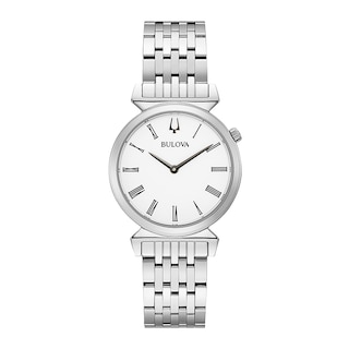 Ladies' Bulova Regatta Watch with Silver-Tone Dial (Model: 96L275)