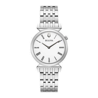 Ladies' Bulova Regatta Watch with Silver-Tone Dial (Model: 96L275)