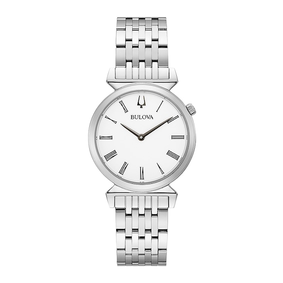 Ladies' Bulova Regatta Watch with Silver-Tone Dial (Model: 96L275)