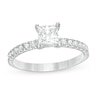Thumbnail Image 0 of 1.33 CT. T.W. Certified Princess-Cut Diamond Engagement Ring in 14K White Gold (I/SI2)