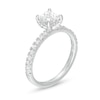 Thumbnail Image 2 of 1.33 CT. T.W. Certified Princess-Cut Diamond Engagement Ring in 14K White Gold (I/SI2)