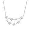 Thumbnail Image 0 of 0.04 CT. T.W. Diamond Capricorn Constellation Necklace in Sterling Silver