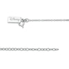Thumbnail Image 1 of Mickey Mouse & Minnie Mouse 0.05 CT. T.W. Diamond Minnie Mouse Key Pendant in Sterling Silver and 10K Rose Gold - 19"