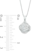 0.147 CT. T.W. Composite Diamond Orbit Pendant and Earrings Set in Sterling Silver