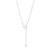 0.30 CT. T.W. Diamond Frame Pendant in 10K White Gold