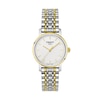 Ladies' Tissot Everytime Two-Tone PVD Watch with White Dial (Model: T109.210.22.031.00)