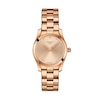 Ladies' Tissot T-Wave Diamond Accent Rose-Tone PVD Watch (Model: T112.210.33.456.00)