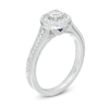 Thumbnail Image 1 of Vera Wang Love Collection 0.45 CT. T.W. Diamond Frame Vintage-Style Engagement Ring in 14K White Gold