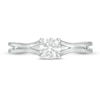 0.37 CT. Diamond Solitaire Engagement Ring in 10K White Gold (J/I3)