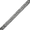 Thumbnail Image 0 of Vera Wang Men 6.0mm Foxtail Chain Bracelet in Solid Sterling Silver  with Black Rhodium - 8.25"