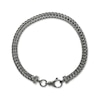 Thumbnail Image 2 of Vera Wang Men 6.0mm Foxtail Chain Bracelet in Solid Sterling Silver  with Black Rhodium - 8.25"