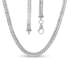 Thumbnail Image 0 of Vera Wang Men 6.0mm Foxtail Chain Necklace in Sterling Silver with Black Rhodium - 22"