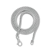 Thumbnail Image 2 of Vera Wang Men 6.0mm Foxtail Chain Necklace in Sterling Silver with Black Rhodium - 22"