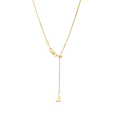 0.8mm Diamond-Cut Snake Chain Necklace in Solid 14K Gold – 22