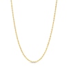 Thumbnail Image 1 of 012 Gauge Glitter Rope Chain Necklace in Hollow 14K Gold - 18&quot;