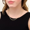 Thumbnail Image 2 of 012 Gauge Glitter Rope Chain Necklace in Hollow 14K Gold - 18&quot;