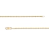 Thumbnail Image 3 of 012 Gauge Glitter Rope Chain Necklace in Hollow 14K Gold - 18&quot;