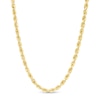 Thumbnail Image 1 of 030 Gauge Glitter Rope Chain Necklace in Hollow 14K Gold - 26&quot;