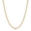 Thumbnail Image 0 of 5.5mm Glitter Rope Chain Necklace in Hollow 14K Gold - 26"