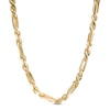 4.3mm Diamond-Cut Figarope Chain Necklace in Hollow 14K Gold - 22"