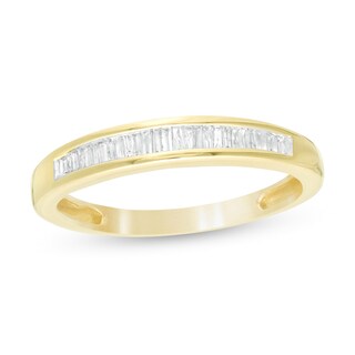 0.145 CT. T.W. Baguette Diamond Anniversary Band in 10K Gold