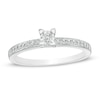 Thumbnail Image 0 of 0.145 CT. T.W. Diamond Promise Ring in Sterling Silver