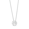 Thumbnail Image 0 of 0.15 CT. Diamond Solitaire Pendant in 14K White Gold