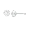 Thumbnail Image 0 of 0.75 CT. T.W. Diamond Solitaire Stud Earrings in 14K White Gold