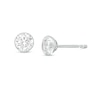 Thumbnail Image 1 of 0.40 CT. T.W. Diamond Solitaire Stud Earrings in 14K White Gold