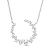 Marilyn Monroe™ Collection 0.40 CT. T.W. Diamond Scatter Necklace in 10K White Gold