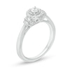 Thumbnail Image 2 of 0.40 CT. T.W. Diamond Frame Engagement Ring in 10K White Gold