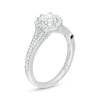 Marilyn Monroe™ Collection 0.69 CT. T.W. Diamond Hexagonal Frame Art Deco Engagement Ring in 14K White Gold