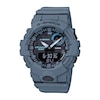 Men's Casio G-Shock Power Trainer Blue Grey Strap Watch with Black Dial (Model: GBA800UC-2A)