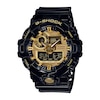 Thumbnail Image 0 of Men's Casio G-Shock Classic Black Resin Strap Watch with Gold-Tone Dial (Model: GA710GB-1A)