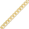 Thumbnail Image 0 of Made in Italy Men's 6.0mm Curb Chain Bracelet in 10K Gold - 8.5"