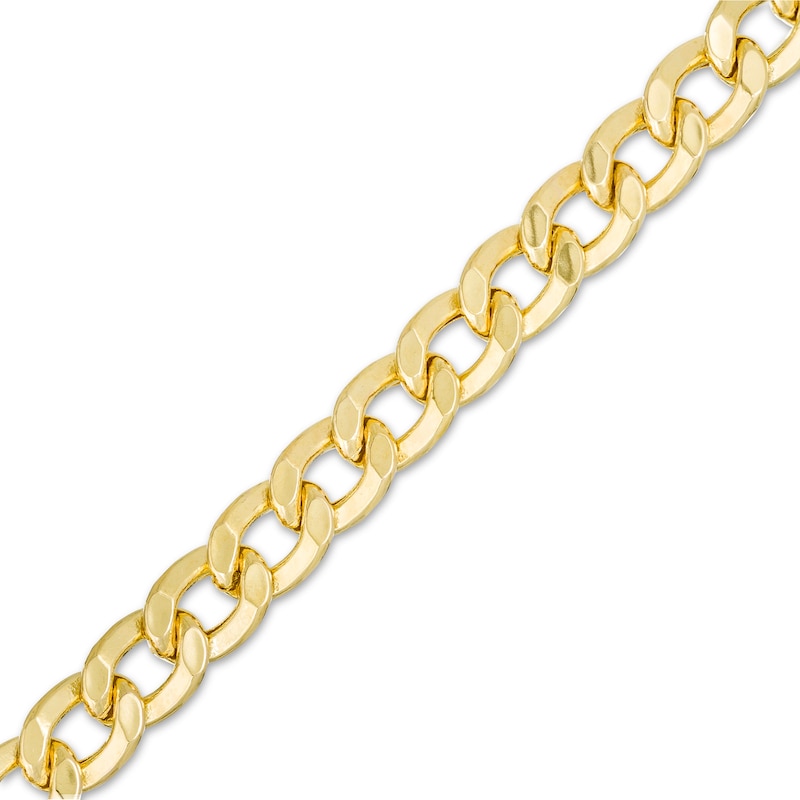 Made in Italy Men's 6.0mm Curb Chain Bracelet in 10K Gold - 8.5"