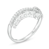 Thumbnail Image 2 of 0.45 CT. T.W. Diamond Chevron Ring in 10K White Gold