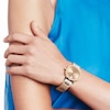 Thumbnail Image 1 of Ladies' Movado Bold® Evolution Crystal Accent Rose-Tone Watch (Model: 3600650)