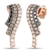 Le Vian® Chocolate Diamonds® 0.85 CT. T.W. Diamond Drop Earrings in 14K Strawberry Gold™