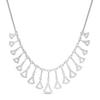 Thumbnail Image 0 of Marilyn Monroe™ Collection 1.45 CT. T.W. Diamond Dangle Necklace in 10K White Gold