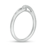 Love + Be Loved 0.085 CT. T.W. Diamond Loop Ring in Sterling Silver