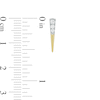 Thumbnail Image 1 of 0.115 CT. T.W. Diamond Elongated Triangle Drop Earrings in 10K Gold