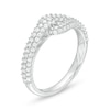 Love + Be Loved 0.75 CT. T.W. Diamond Loop Ring in 10K White Gold